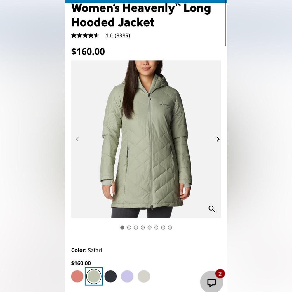 Brand new Columbia coat. - Picture 5 of 5